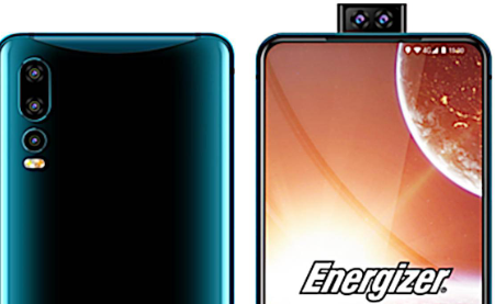 Energizer Max P18K Pop拥有疯狂的大电池 双弹出式相机